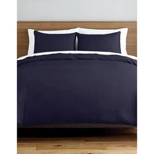 Sunham Solid 3 Pc. Violet Full/Queen